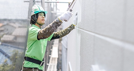 経験10年以上のベテラン職人が施工